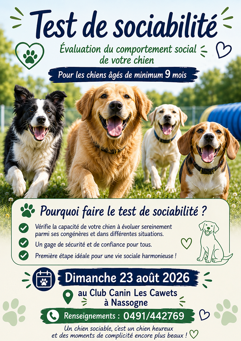 test de sociabilité